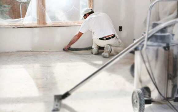 Чистка ковров: уборка помещений после строительства или ремонта