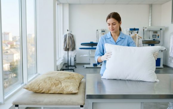 QC.md первый Химчистка подушек в Бельцах: зачем и как часто
